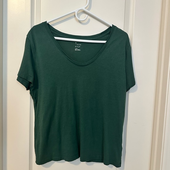 a new day Tops - A New Day Scoop Neck Tee Size‎ Large